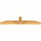 Ekena Millwork Portland Rough Sawn Timber Gable Bracket, Western Red Cedar, 60"W x 12"H x 4"D x 4"F, 5/12 Pitch GBW060X12X0404POR00RWR - alternate 5